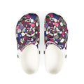 Purple Maze - Lightweight Foam Slip‑Ons with Original Art by Ori Dinur