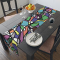 Color Carnival -Table Runner with Original Art by Ori Dinur